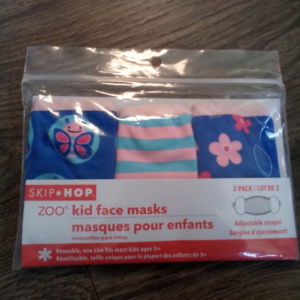 Nwt skip hop kid facemasks